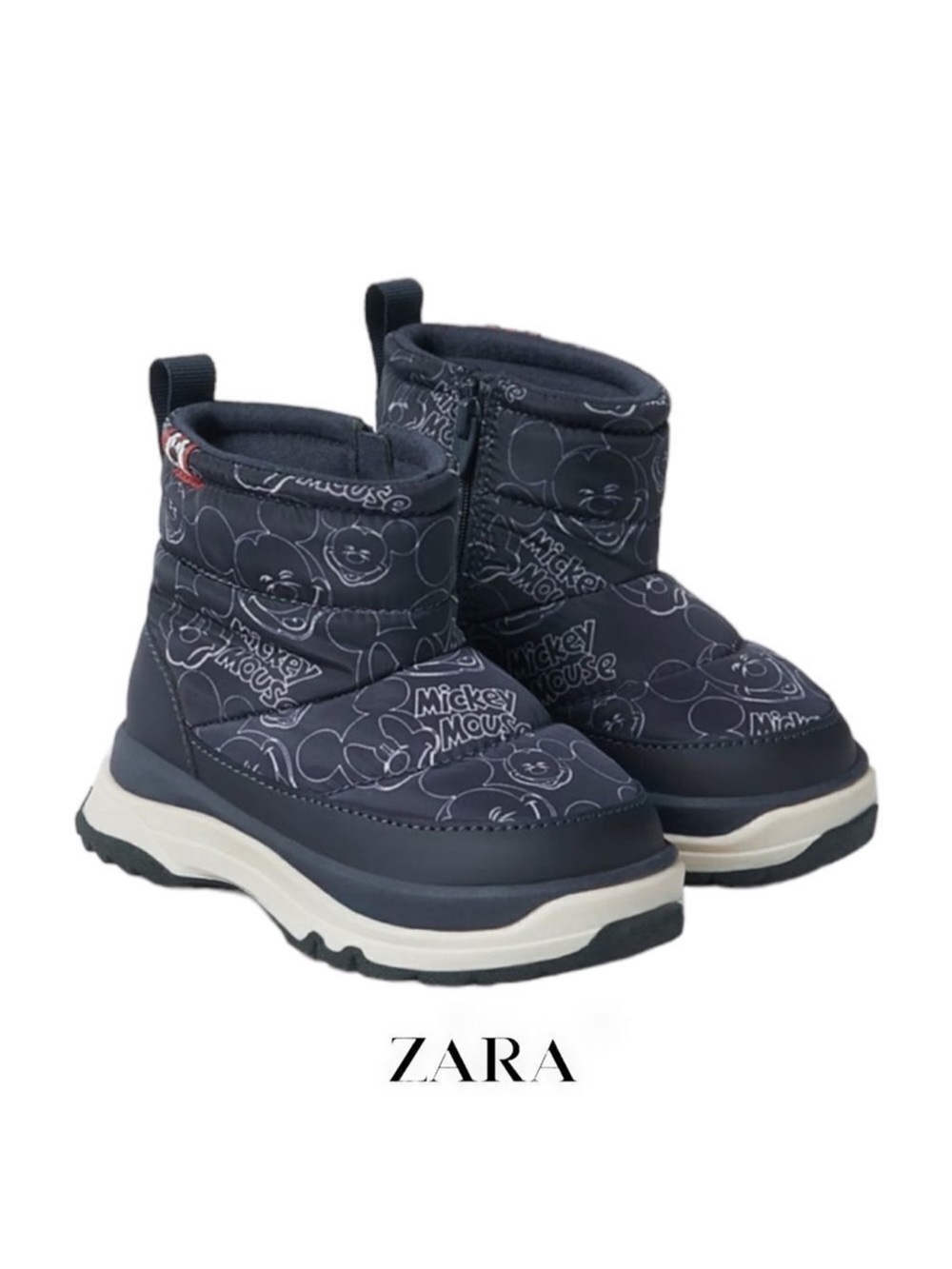 Zara kids Mickey Mouse boots